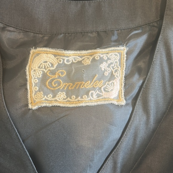 Emmelee women’s sleeveless pleated gray dress with black trim Size S - Picture 7 of 11